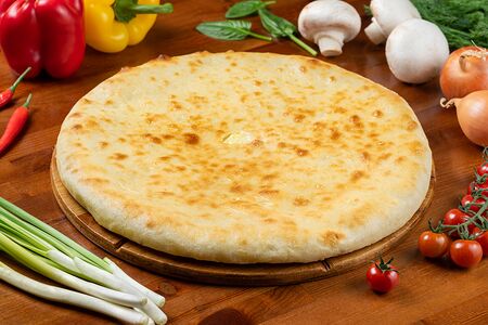 Осетинский пирог с картошкой и сыром