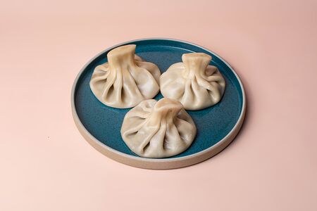 Хинкали с вешенками