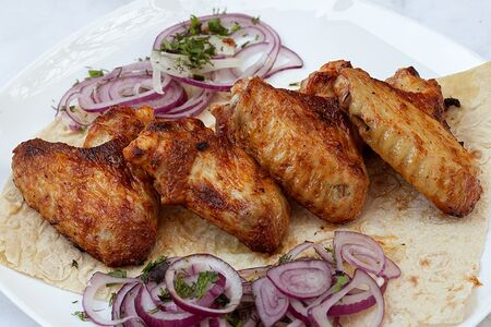 Шашлык из куриных крыльев