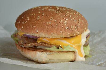 Бургер с кроликом