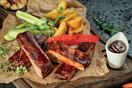 Свиные ребра BBQ