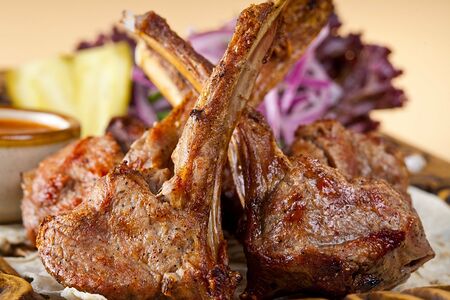 Шашлык из баранины (корейка)