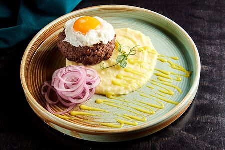 Бифштекс из мраморной говядины