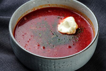 Борщ с говядиной