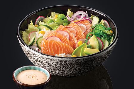 Сяке поке боул