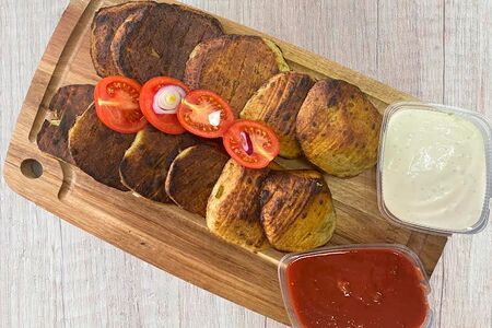 Картофель на шампурах