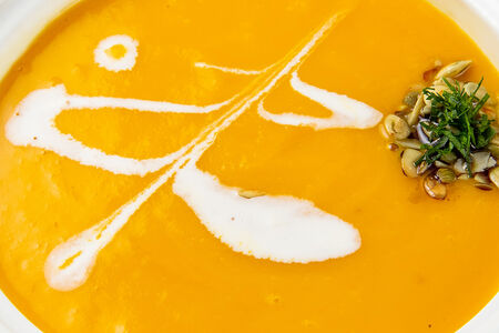 Суп-пюре из тыквы