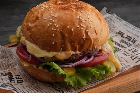 Бургер с говядиной