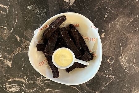 Гренки чесночные