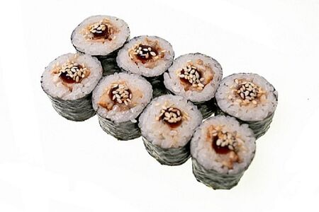 Маки с угрем