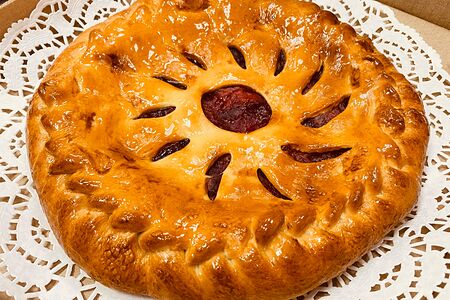 Пирог с клубникой