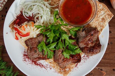 Шашлык из баранины мякоть