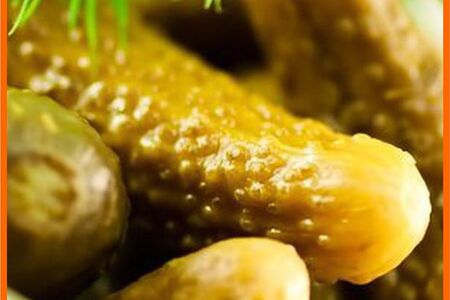 Огурчик маринованный