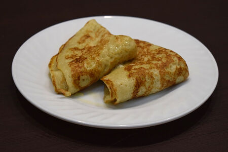 Блины с маслом