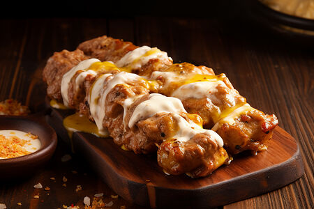 Люля из свинины с сыром