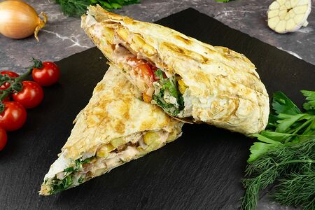 Бурум по-гречески со свининой