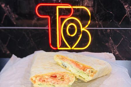 Вегетарианская в обычном лаваше