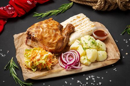 Обед с курицей от BoykoBBQ