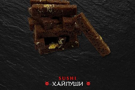 Сухари чесночные