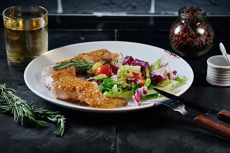 Филе курочки в сливочно-сырном соусе