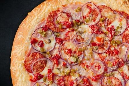 Пицца Дракон (толстое с сыром)