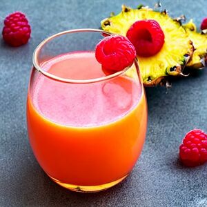 Արքայախնձոր և ազնվամորի