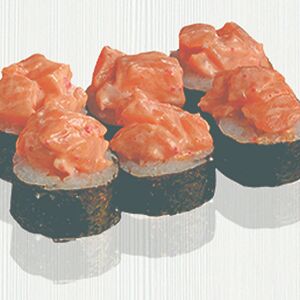 Фудзи с лососем