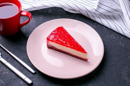 Клубничный чизкейк