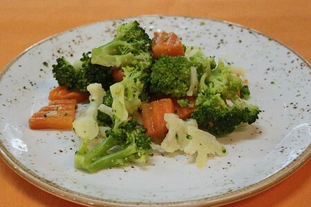 Брокколи с цветной капустой