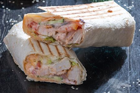 Шаурма с курицей