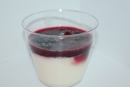 Панна котта Лесные ягоды