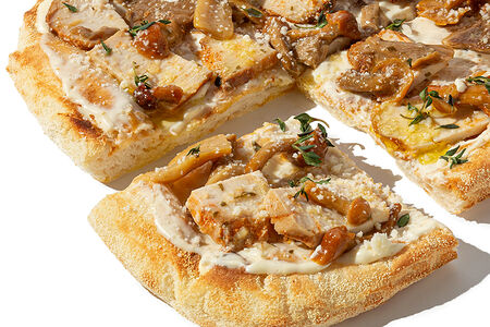 Сливочная с лесными грибами и цыпленком