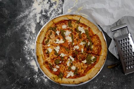 Маргарита с соусом песто