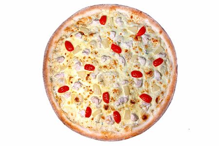 Пицца Курица с ананасами M