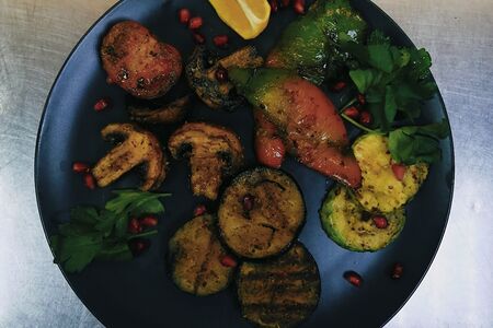 Овощи на мангале