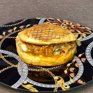 Шаурма в лепешке