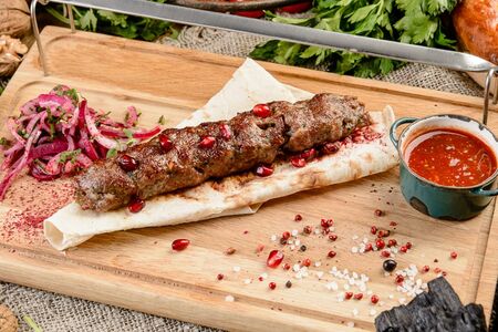 Люля-кебаб из баранины