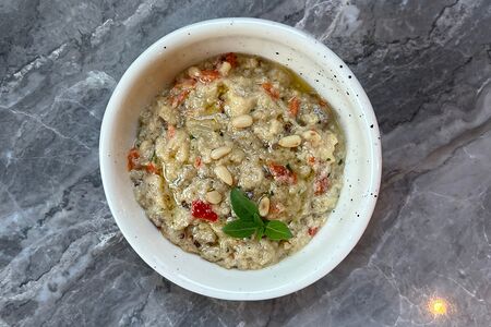 Намазка из печеных баклажанов