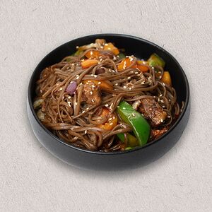 Նուդլս հորթի մսով և ոստրե սոուսով