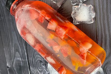 Лимонад манго и клубника