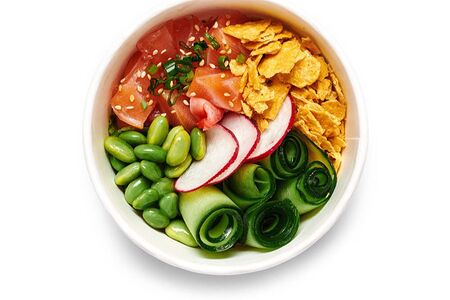 Поке с лососем New