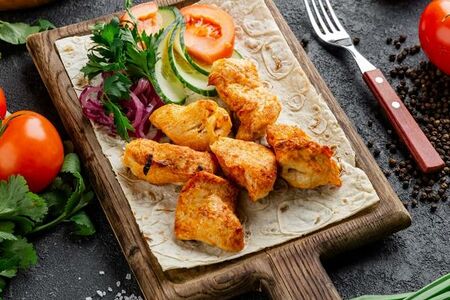 Шашлык из куриной грудки