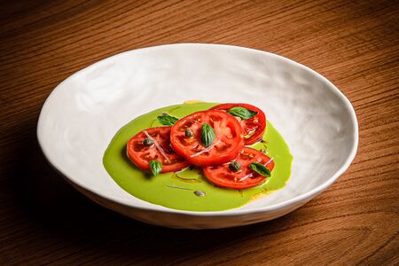 Карпаччо из узбекских помидоров