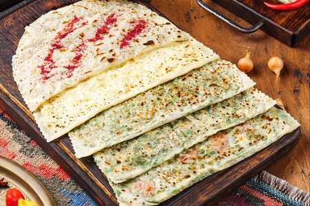 Кутаб с мясом