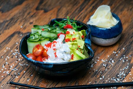 Поке c гребешком