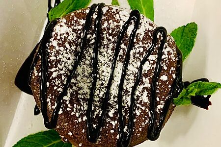 Шоколадный фондан