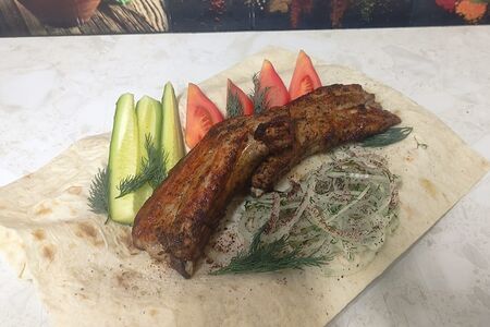 Шашлык из свиных рёбер