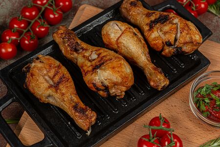 Шашлык из куриной голени