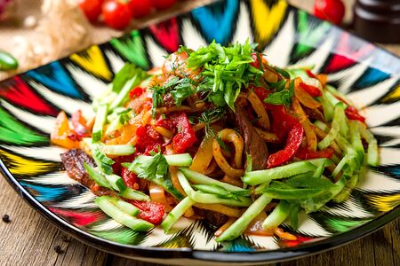 Лагман жареный