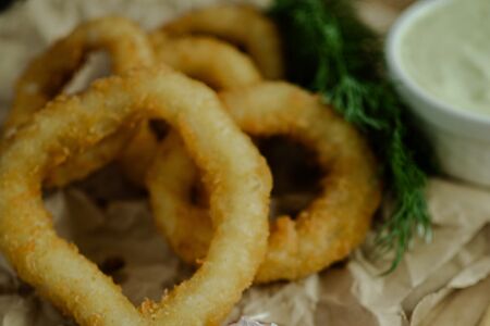 Кальмары в кляре